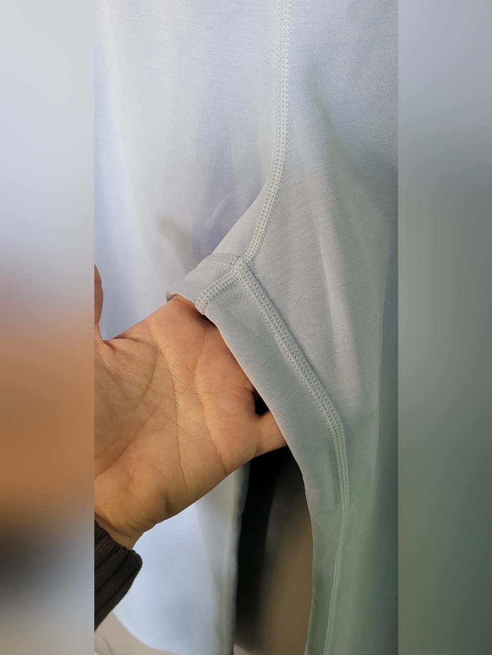 Lululemon Softstreme High Rise Pant Blue Linen 12 - Picture 5 of 7